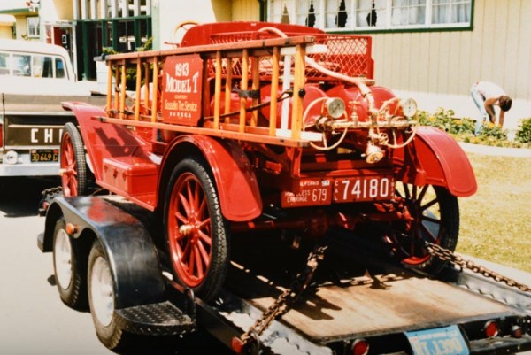 1917 Fort Model T American LaFrance Chemical Truck