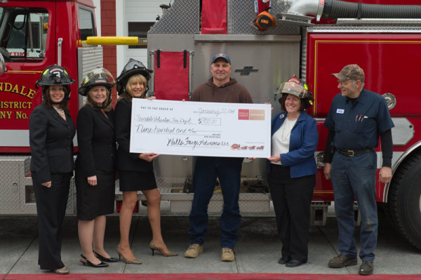 Wells Fargo Advisors donation to FVFD
